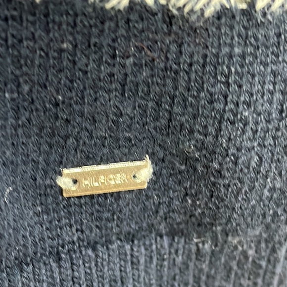 Timmy Hilfiger Nautical Long Sleeve Crew Neck Striped Sweater - Picture 3 of 8